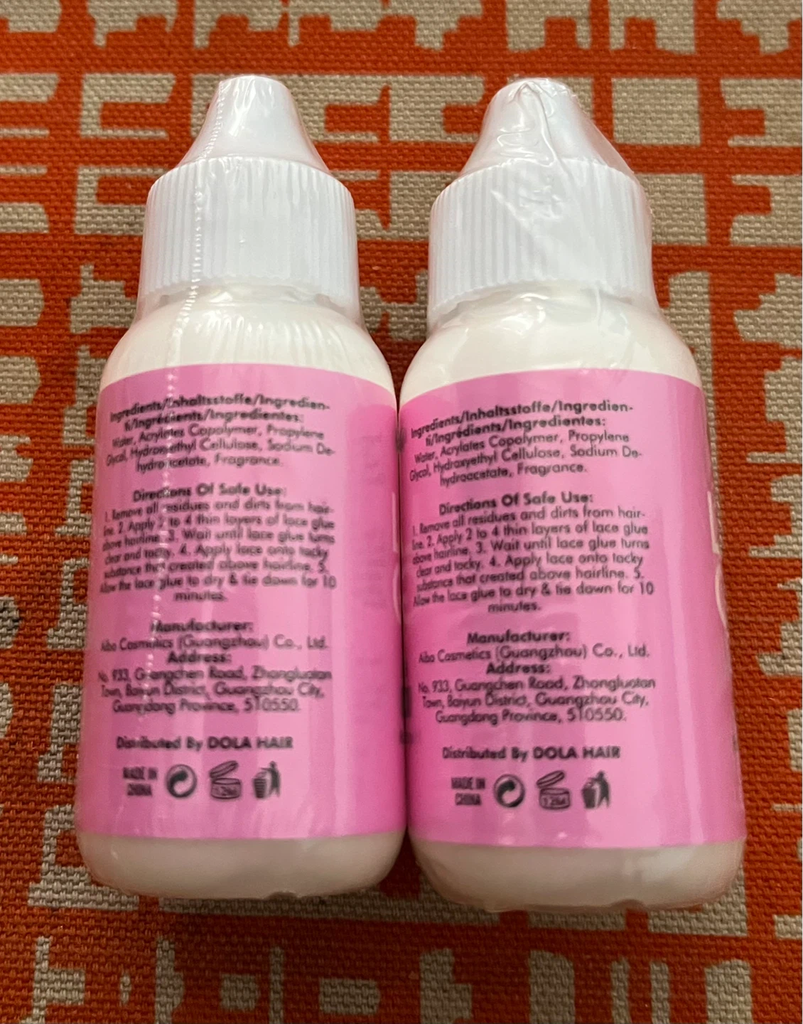 Dola Hair Lace Glue Extreme Hold Waterproof 2 x 38ml - photo 2