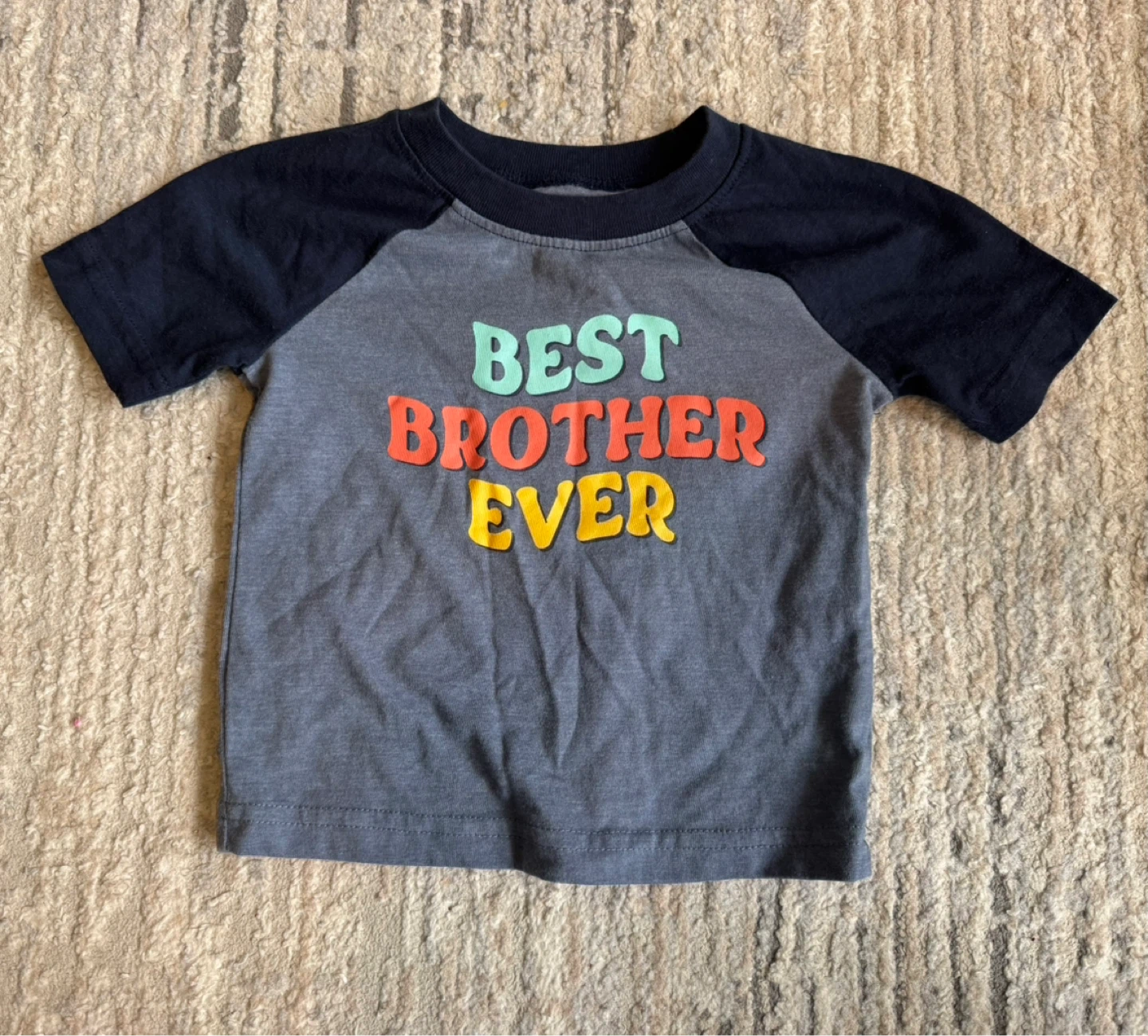 Jumping Beans "Best Brother Ever" TShirt - Size 12M
