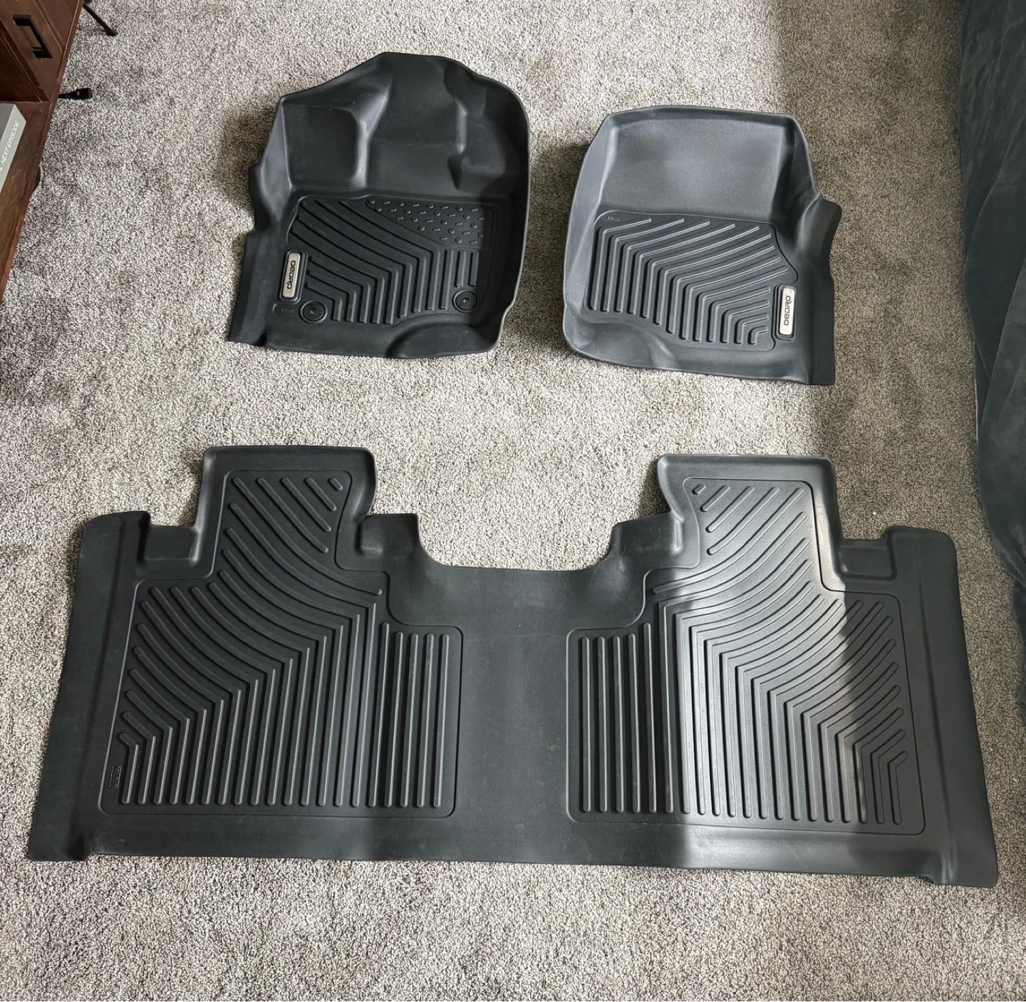 New Ford F150 Super Cab 15-25 All Weather Floor Liners