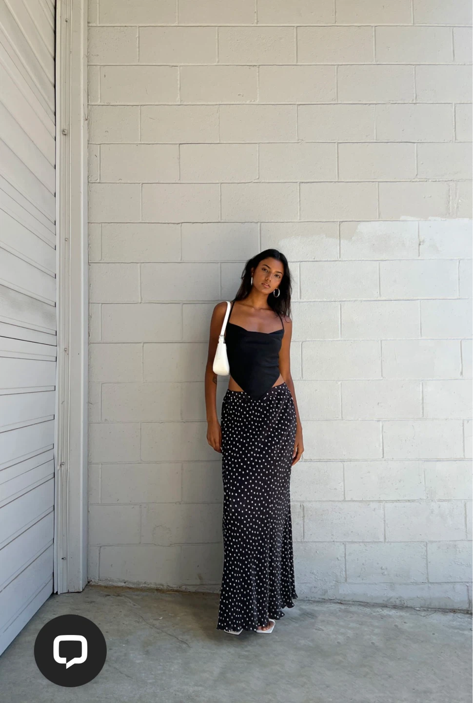 OAK + FORT - PLEATED PRINTED MAXI SKIRT - photo 2