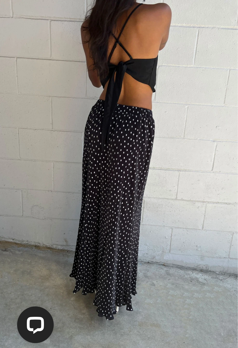 OAK + FORT - PLEATED PRINTED MAXI SKIRT - photo 5