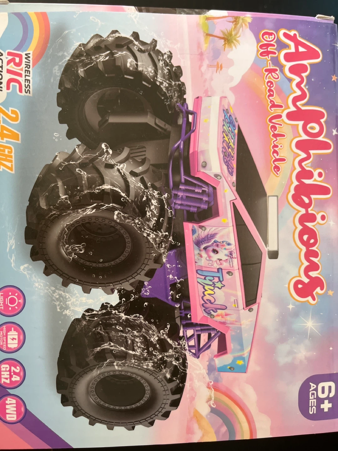 Remote control Amphibious RC Off-Road Vehicle 2.4GHz 4WD