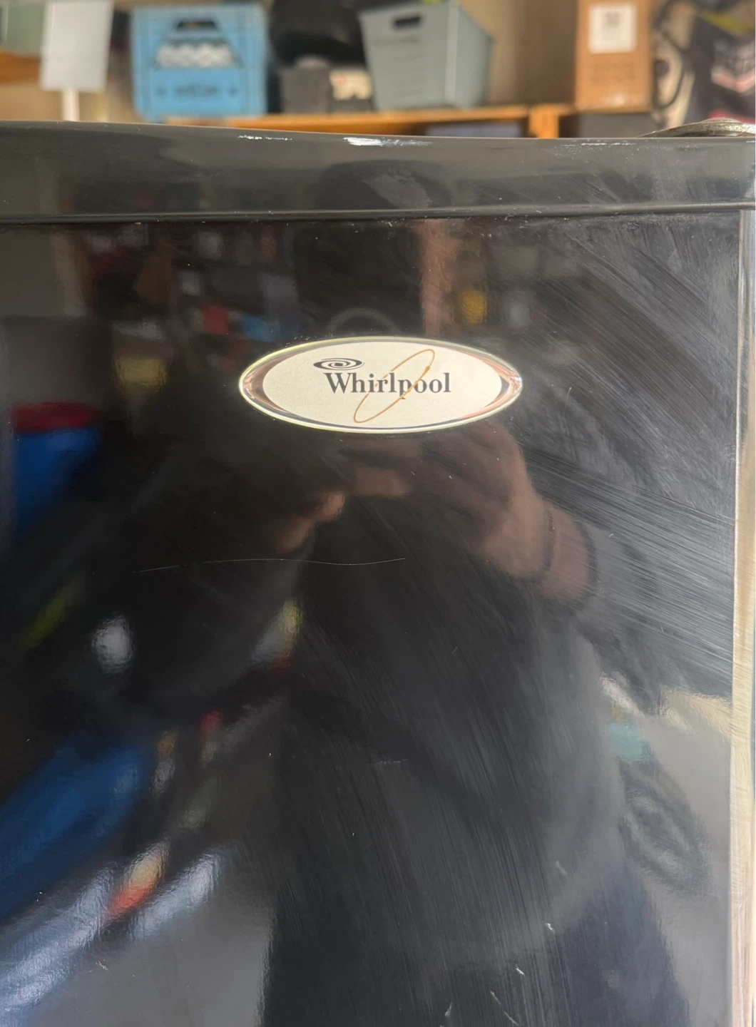 Black Whirlpool Refrigerator - photo 2