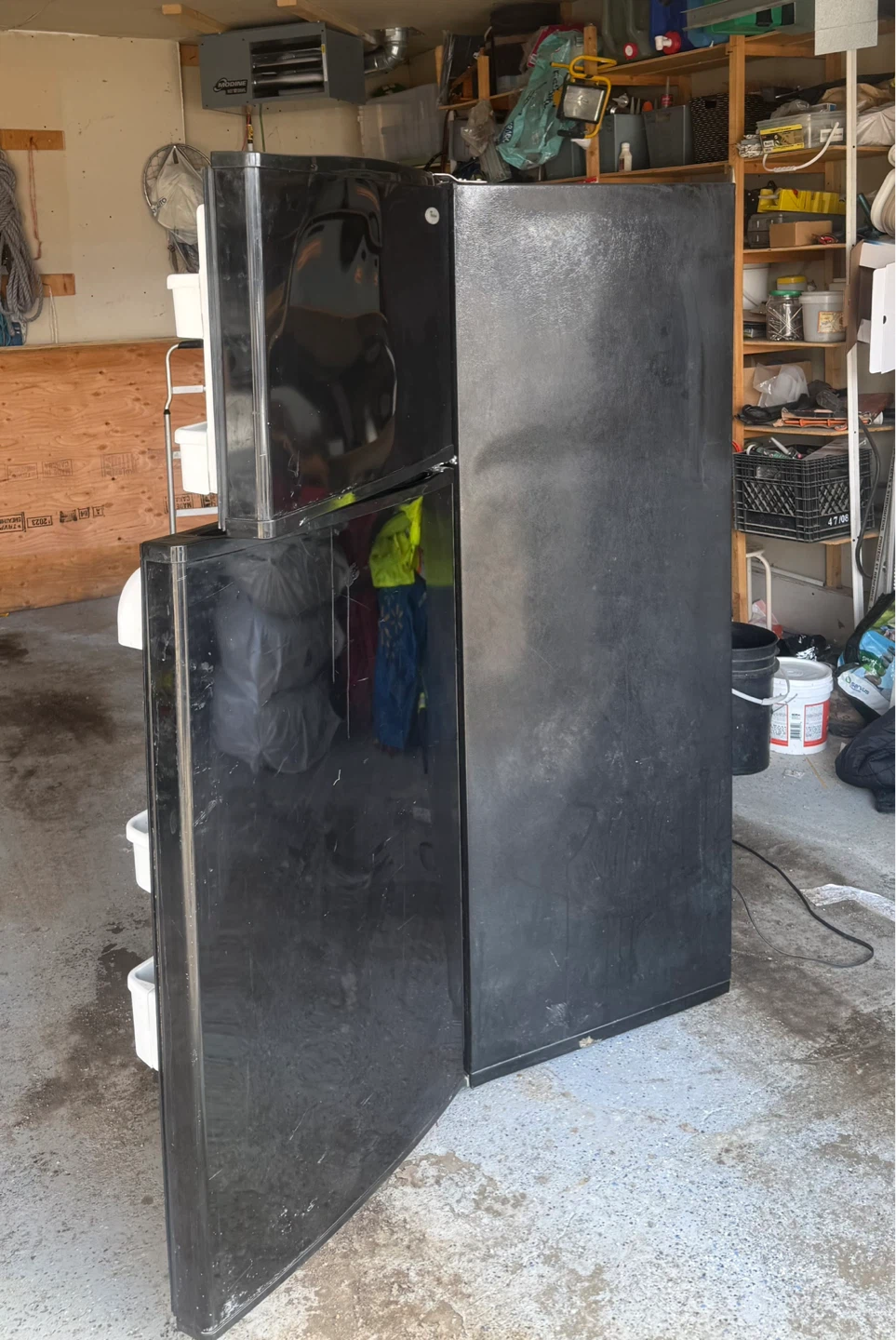 Black Whirlpool Refrigerator - photo 5