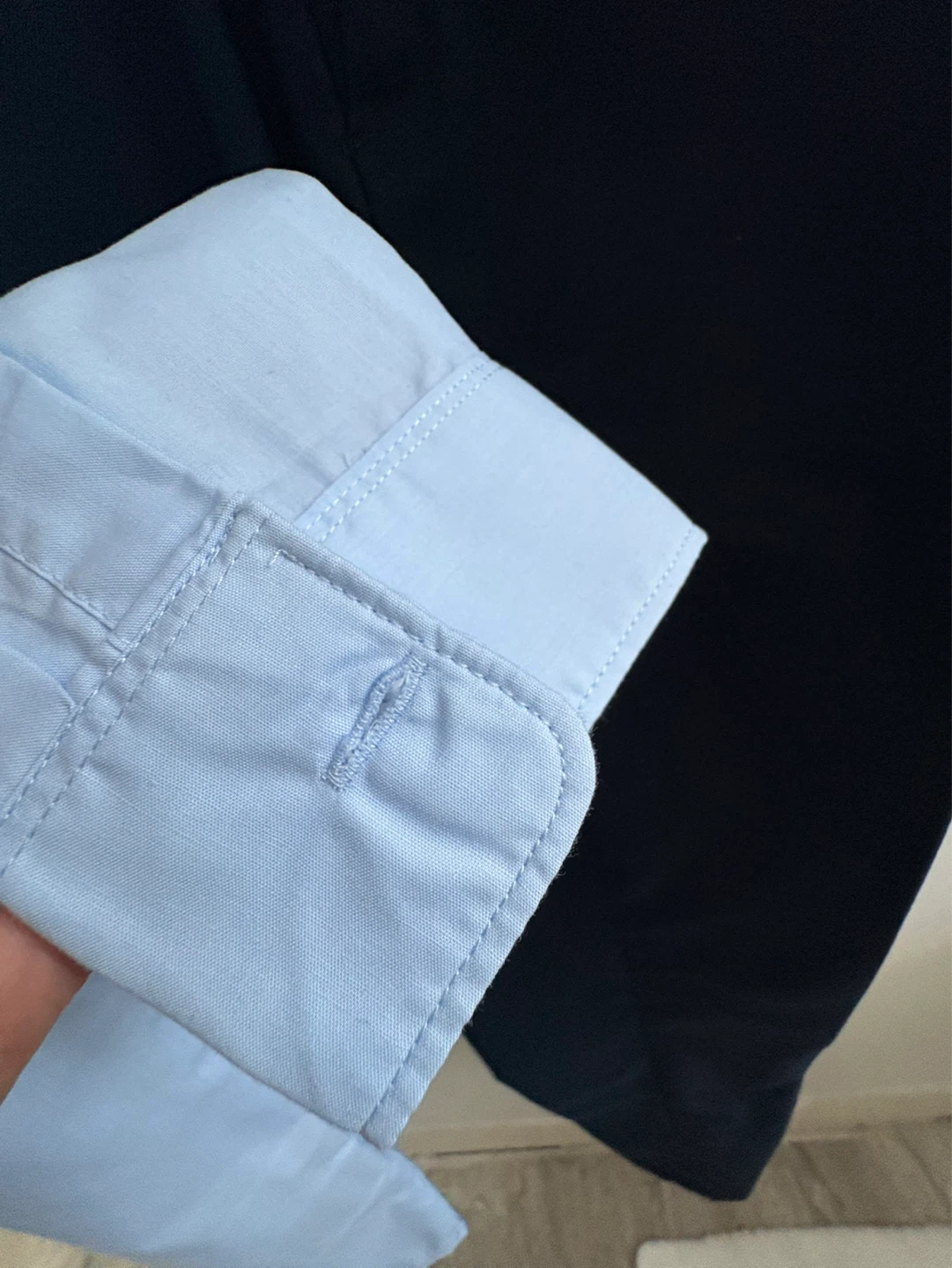 Youth Boy Light Blue Button-Up Shirt & Dress pants - photo 5