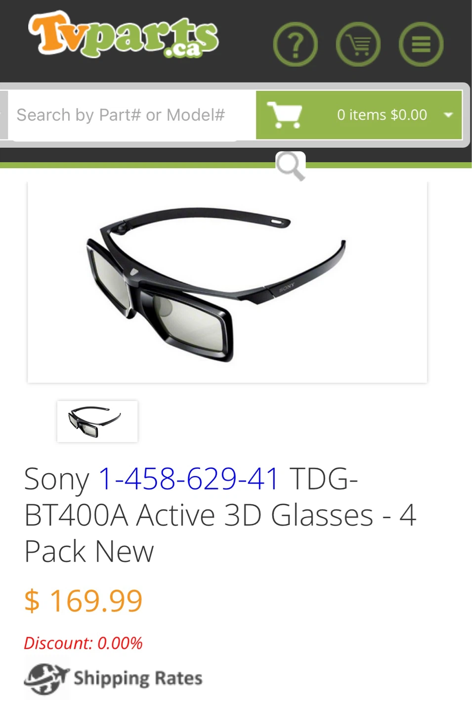 Sony TDG-BT400A Active 3D Glasses - 2 glasses - photo 3