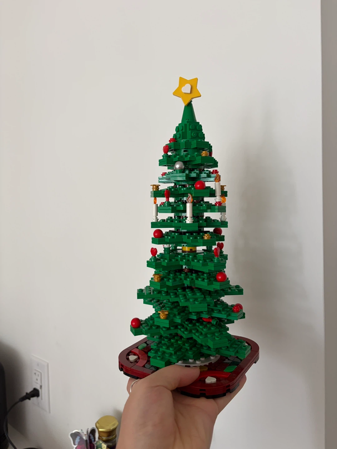 LEGO Christmas Tree Display