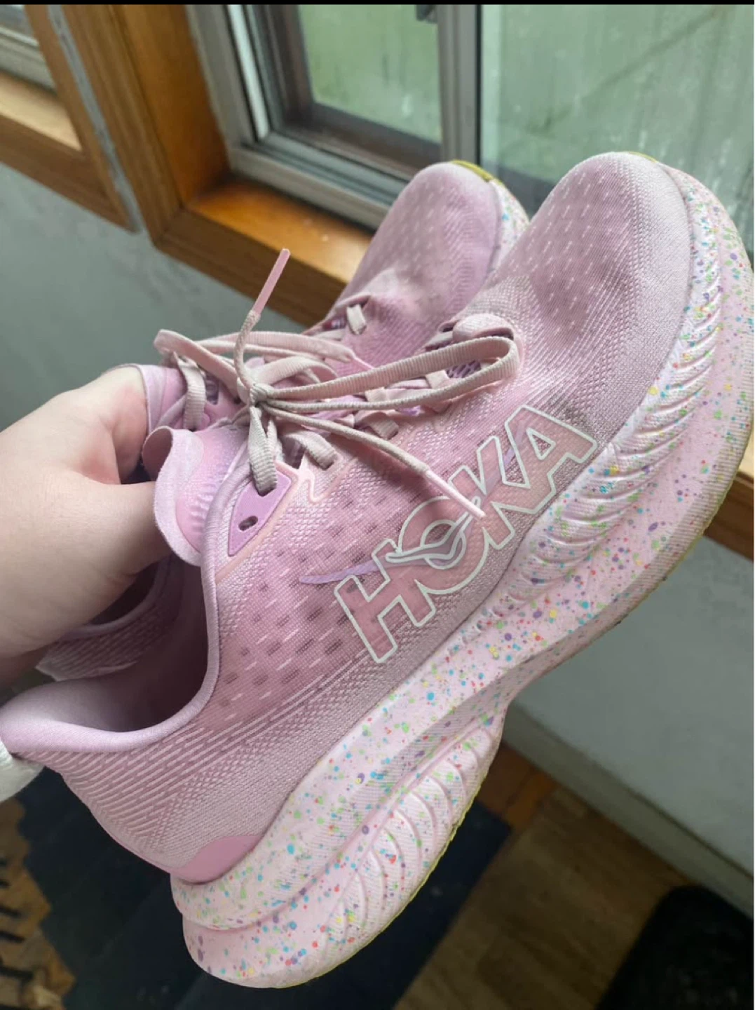 Hoka Pink Running Shoes