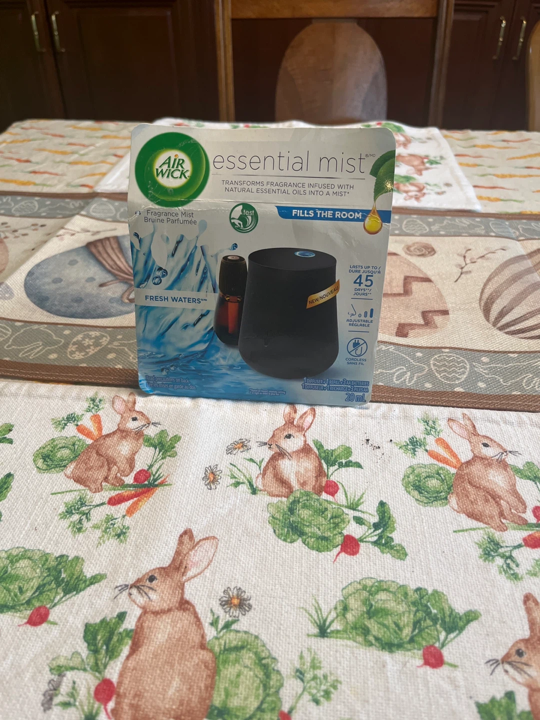 Air Wick Essential Mist Fragrance Diffuser Kit - Fresh Waters
