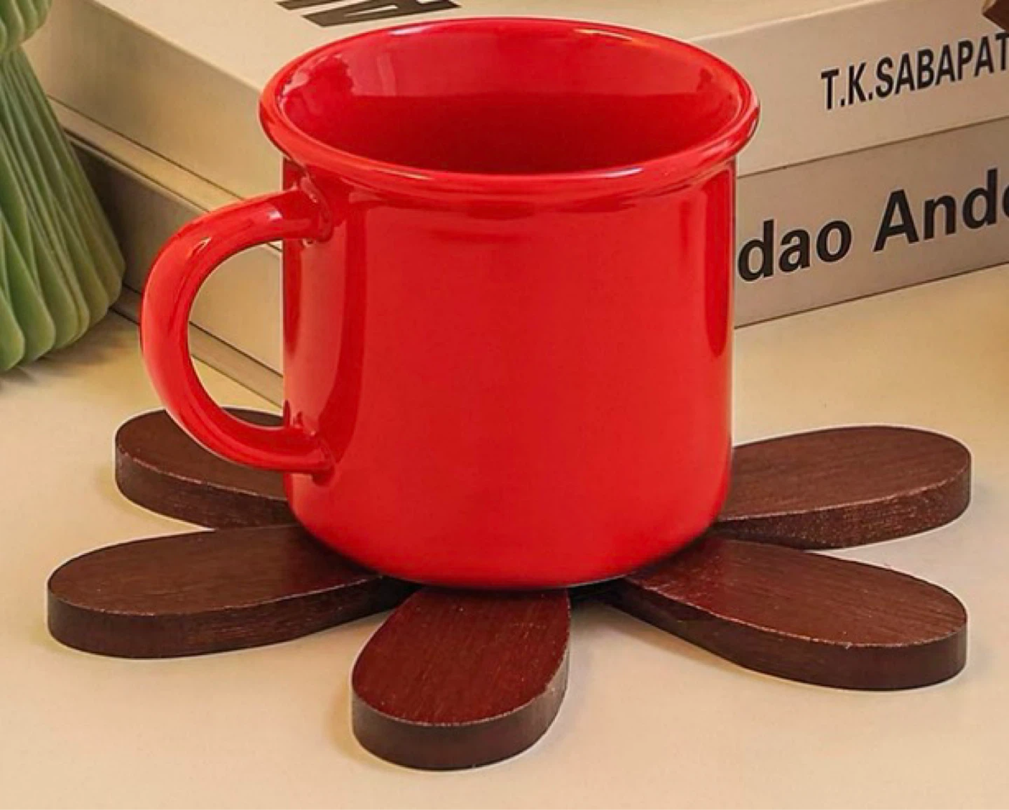 Wood Christmas Tree Trivet / Wooden Pot Holder - photo 2