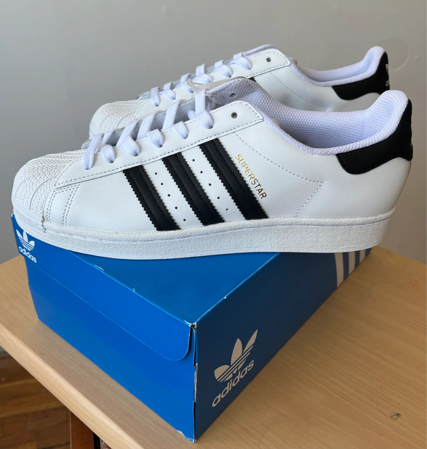 Adidas Superstar W Women's Sneakers White Black Size 10.5 - photo 5