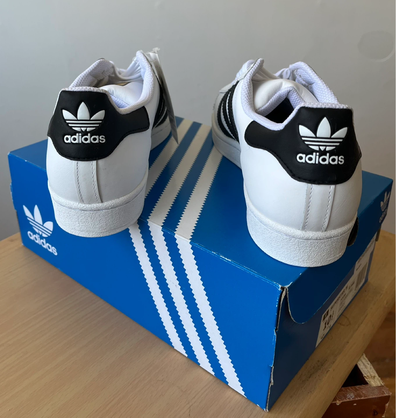 Adidas Superstar W Women's Sneakers White Black Size 10.5 - photo 4