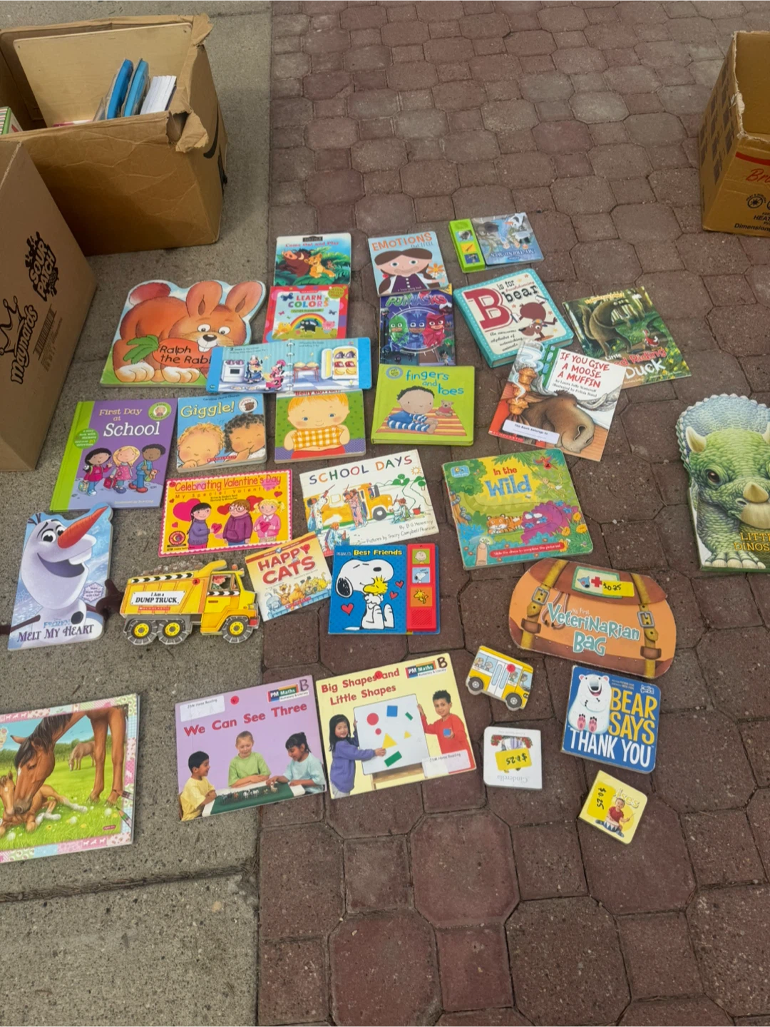 Lot of children’s books and Floor Puzzle