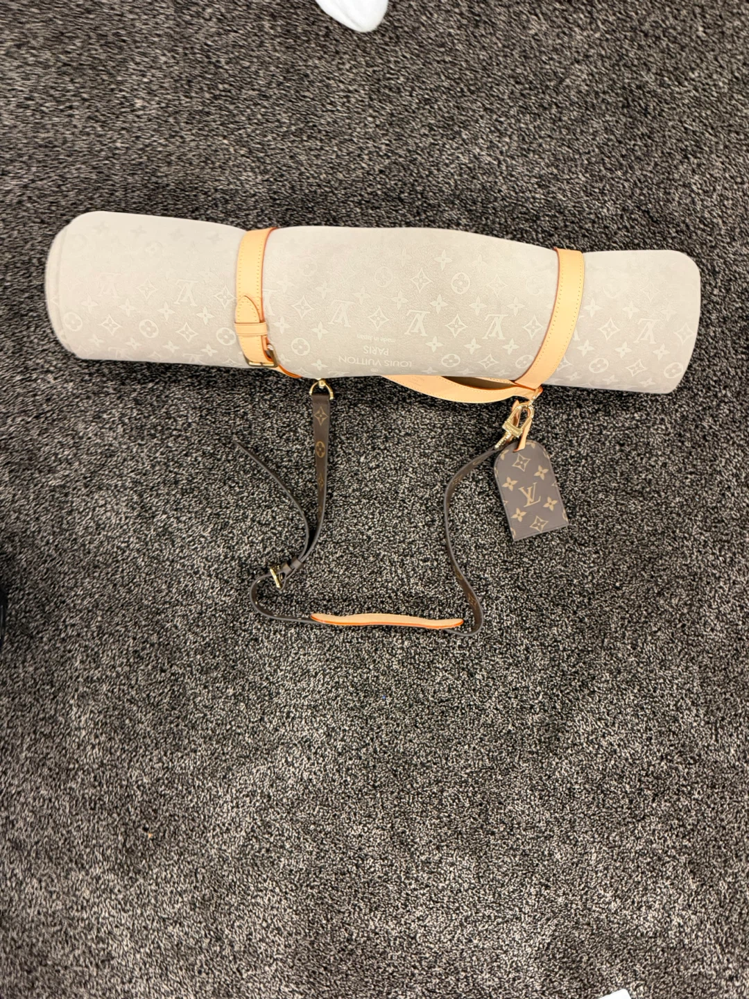 Louis Vuitton Monogram Yoga Mat with Strap