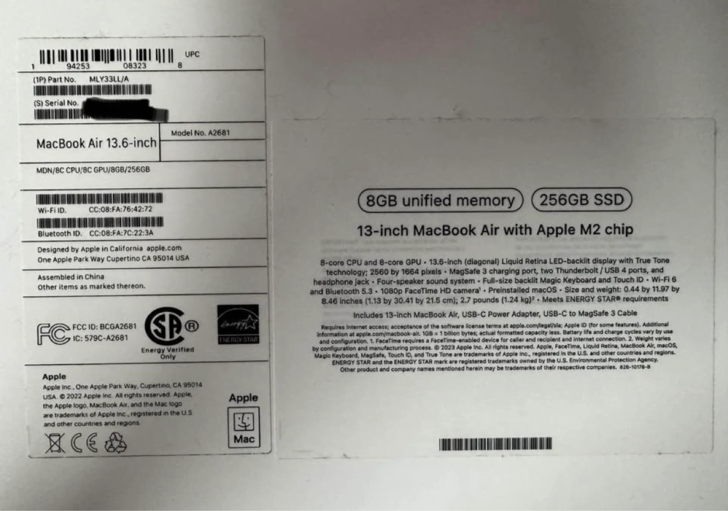 Apple MacBook Air 13.6-inch M2 - photo 2