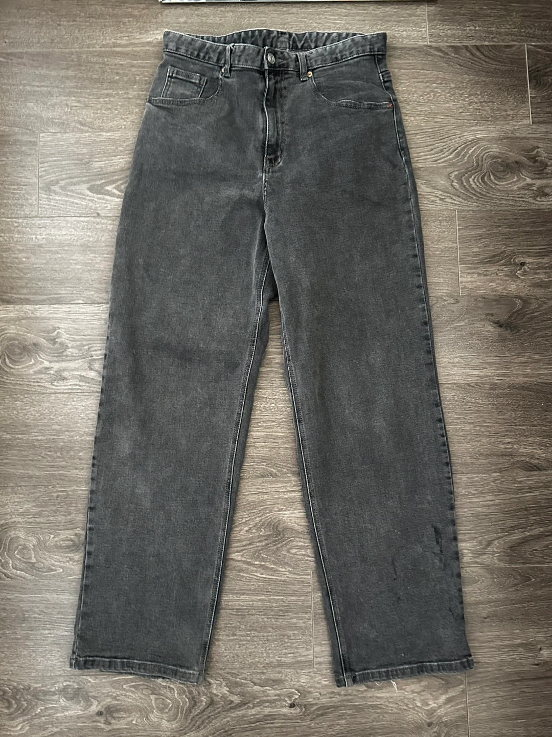 8 Seconds Black Wide Leg Jeans Size 8