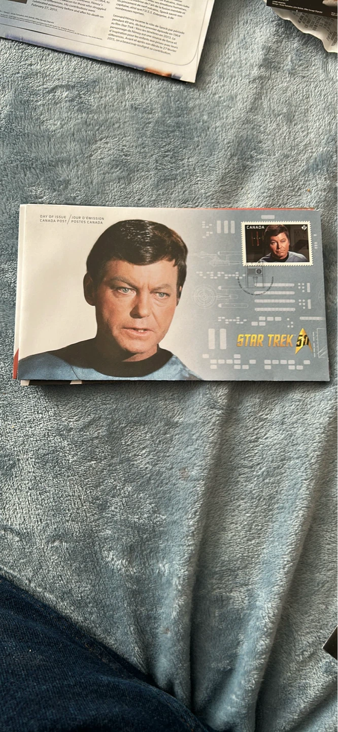 Star Trek 50th Anniversary Day of Issue Envelope - Canada Post
