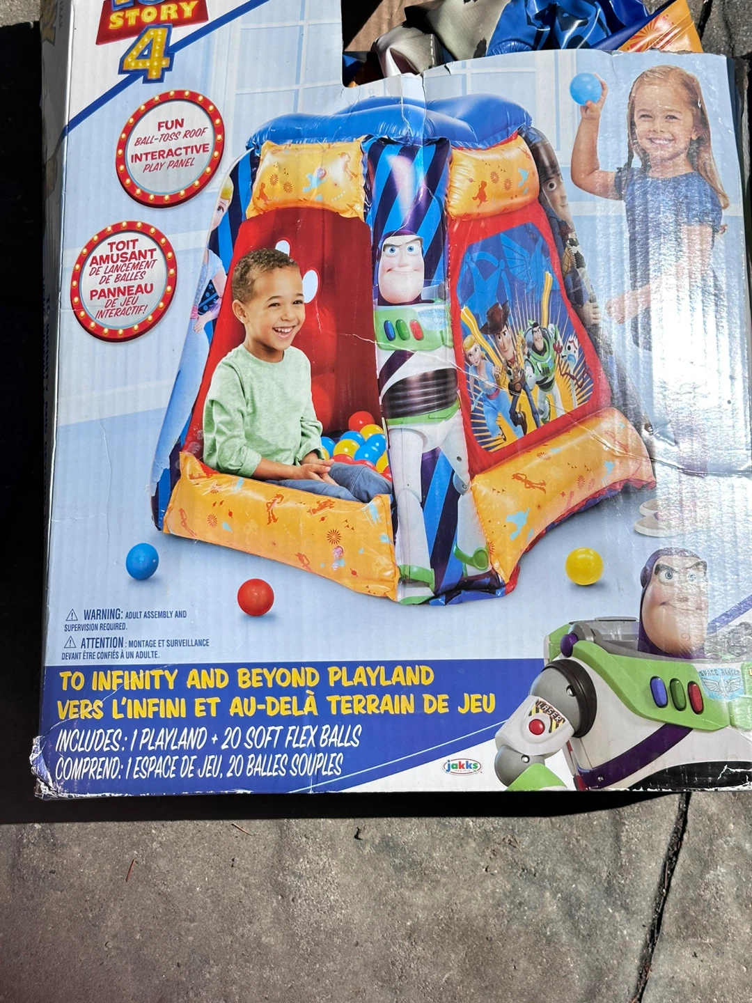 Jakks Pacific Toy Story 4 Playland with Balls