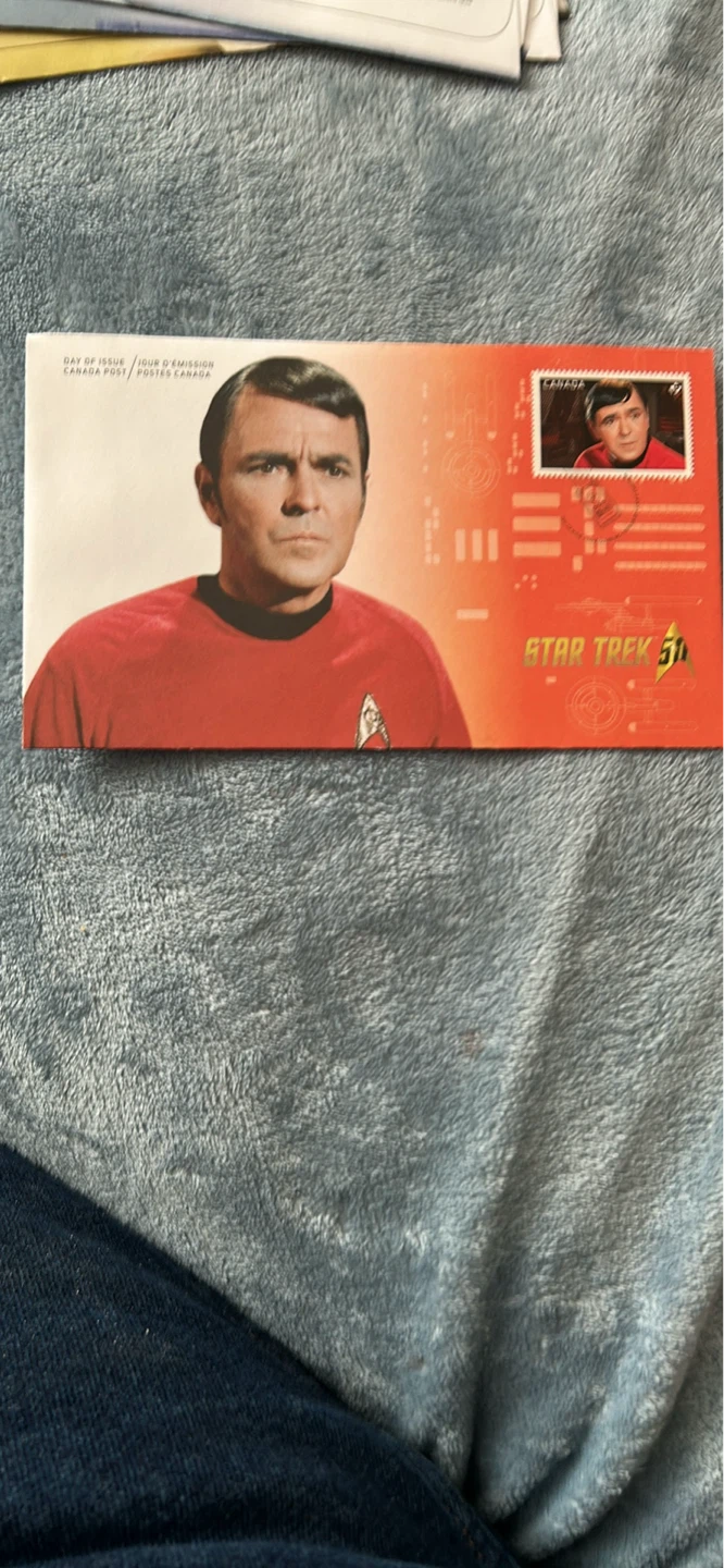 Star Trek 50th Anniversary Day of Issue Cover