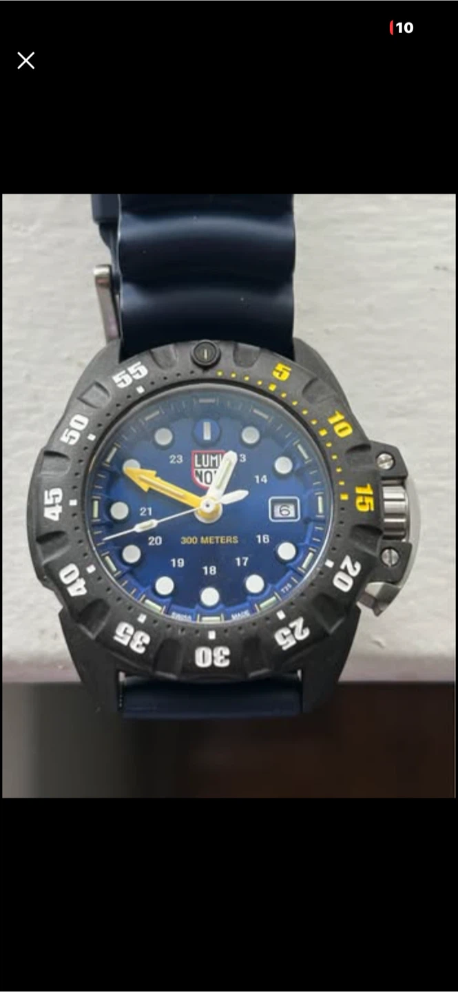Luminox Deep Dive 1550 Watch - Swiss Made -300M (w/Box &Papers)