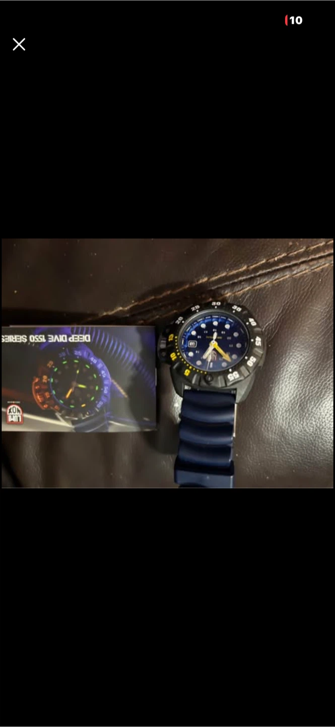 Luminox Deep Dive 1550 Watch - Swiss Made -300M (w/Box &Papers) - photo 2