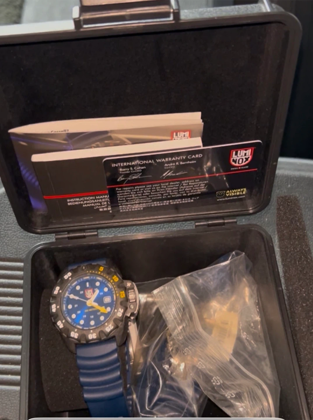 Luminox Deep Dive 1550 Watch - Swiss Made -300M (w/Box &Papers) - photo 3