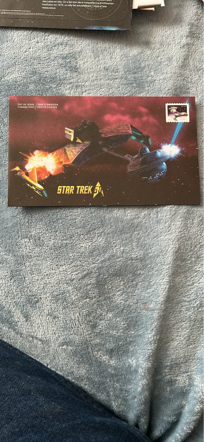 Star Trek 50th Anniversary Day of Issue Cover