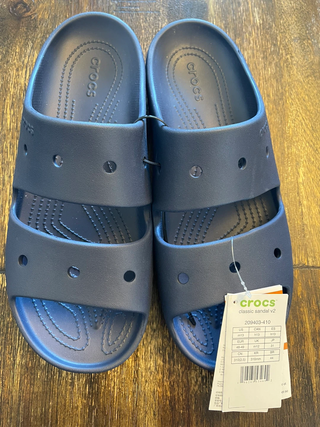 Crocs Classic Sandal v2 Navy Size M13 Men / W15 Women - photo 2