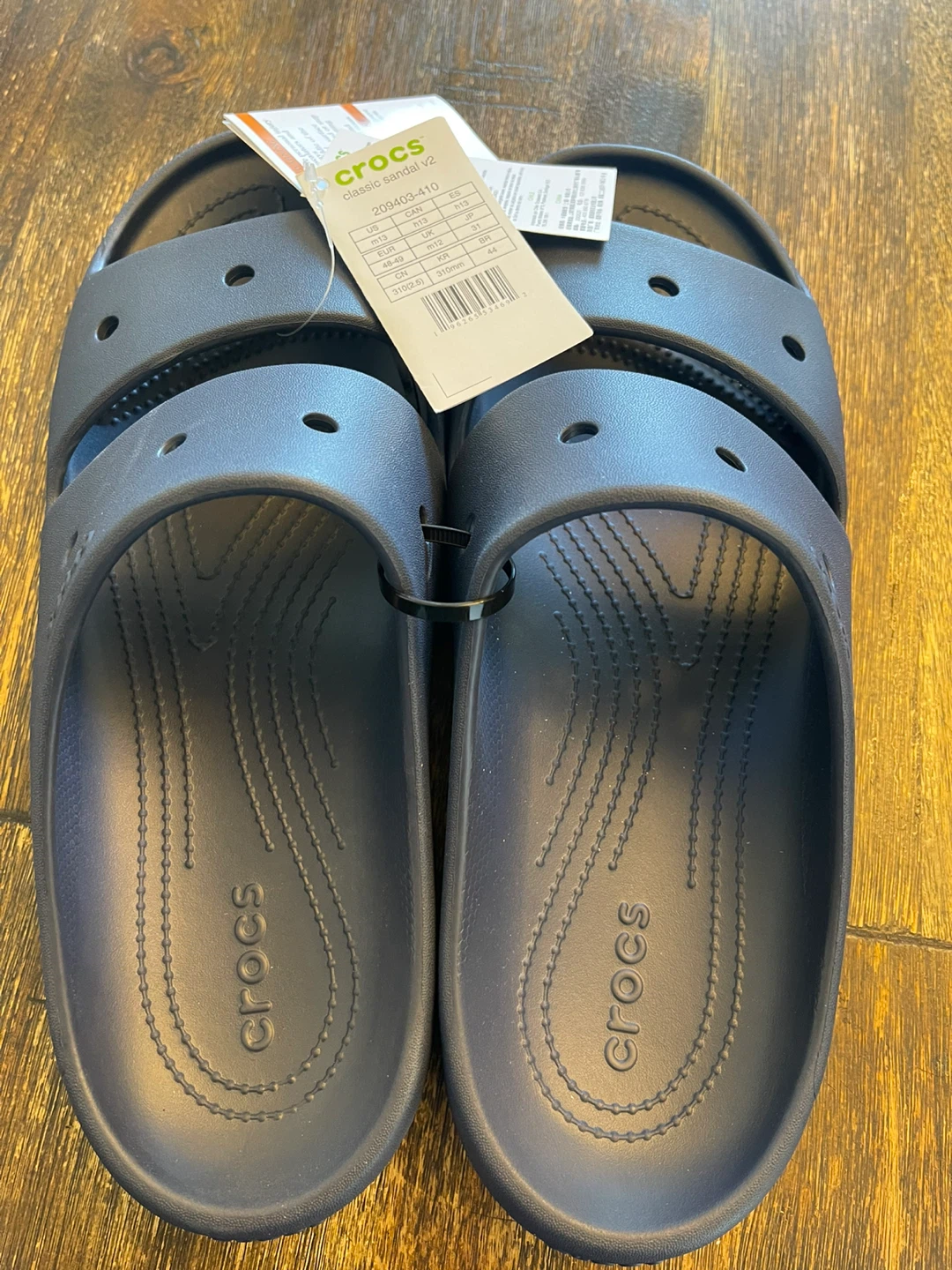 Crocs Classic Sandal v2 Navy Size M13 Men / W15 Women - photo 4