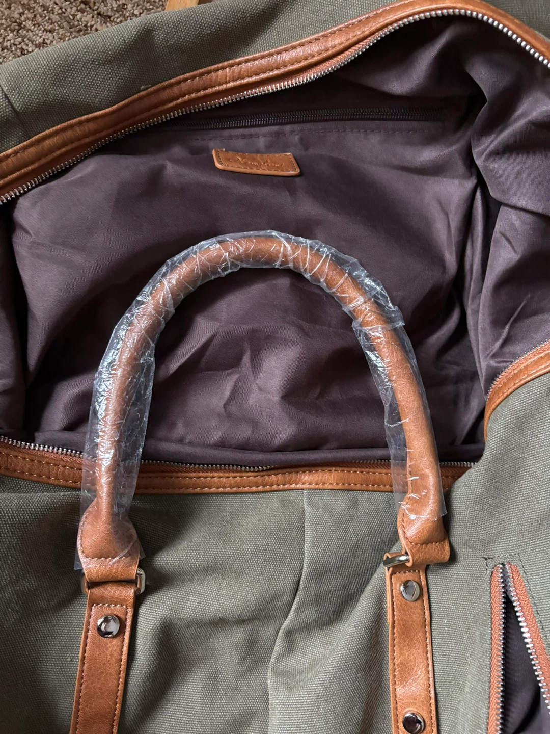 Canvas Weekender Bag