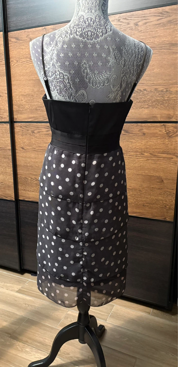 BEDO Black & White Polka Dot Dress - photo 5