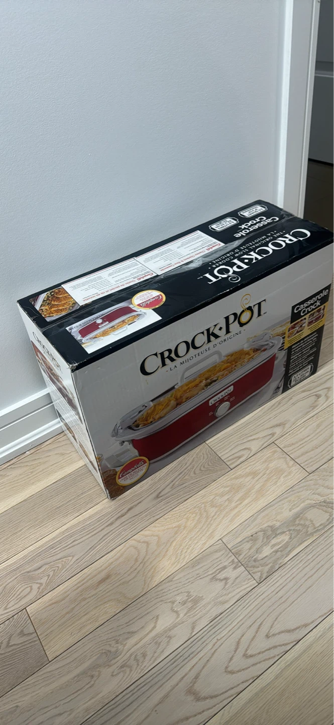 Crock-Pot Casserole Slow Cooker 3.5 Quart Red - photo 2