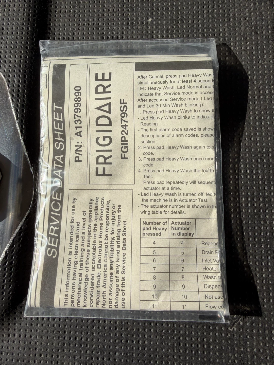 Frigidaire Gallery Dishwasher - photo 3