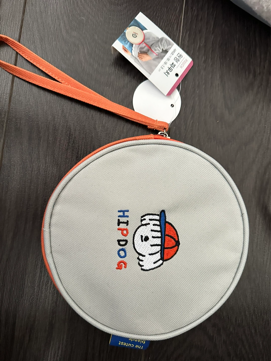 HIPDOG Round Pouch Orange