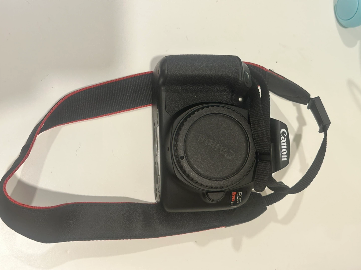 Canon EOS Rebel T6 DSLR Camera with 2 Lenses and Bag - photo 2