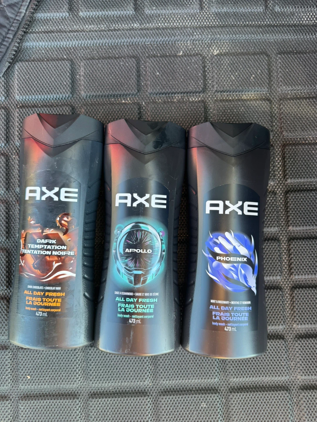 Axe All Day Fresh Body Wash - 3 x 473 mL