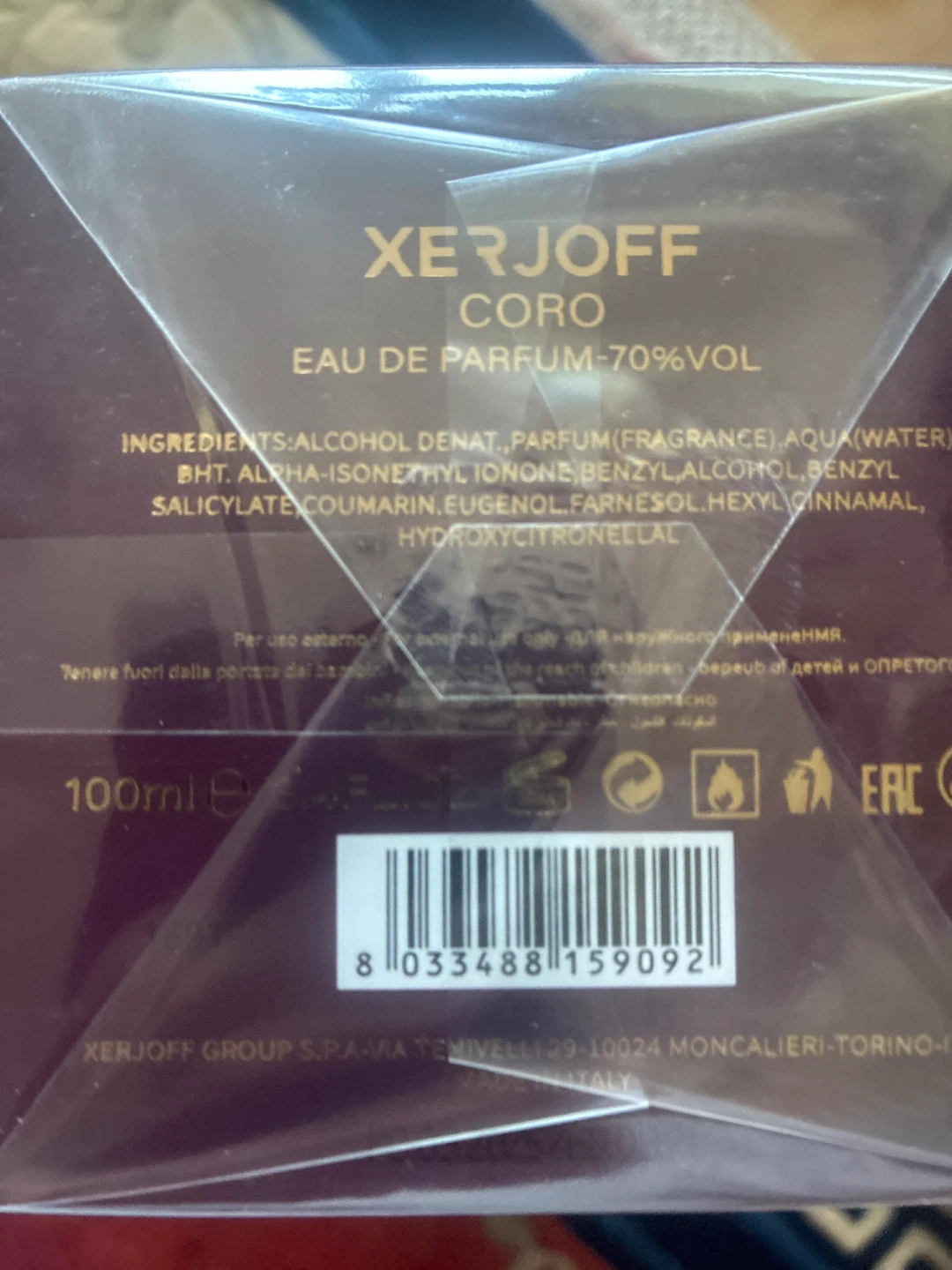 Xerjoff Coro Eau de Parfum for Men 100ml - photo 2