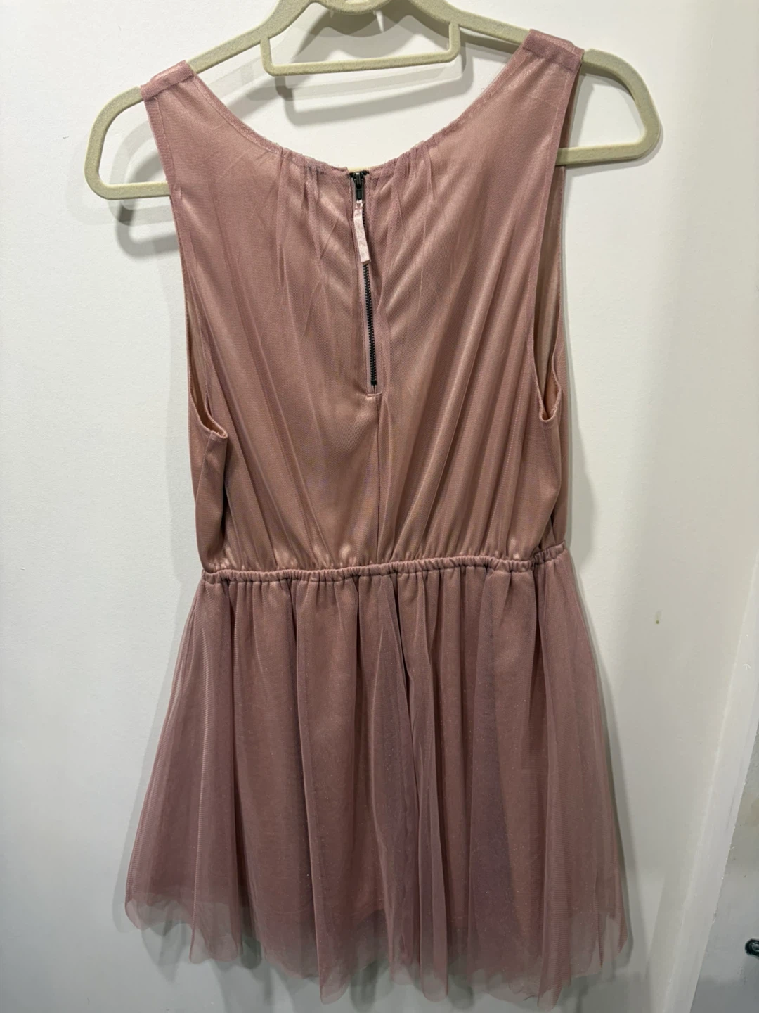 DIVIDED by H&M Tulle Dress - Rose Gold - Size 12 - photo 2