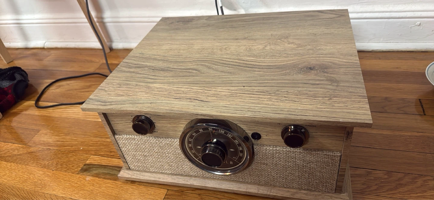Victrola Record Player with Radio and Bluetooth