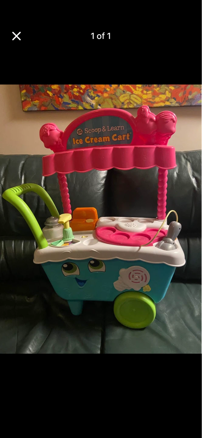 LeapFrog Scoop & Learn Ice Cream Cart