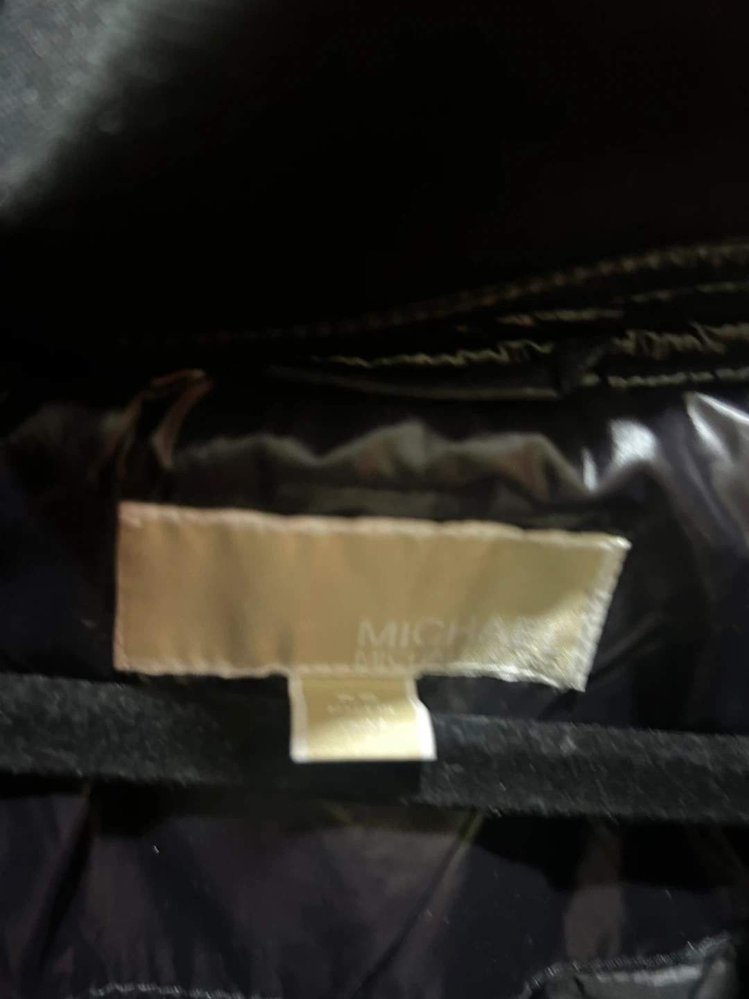 Michael Kors Black Puffer Coat