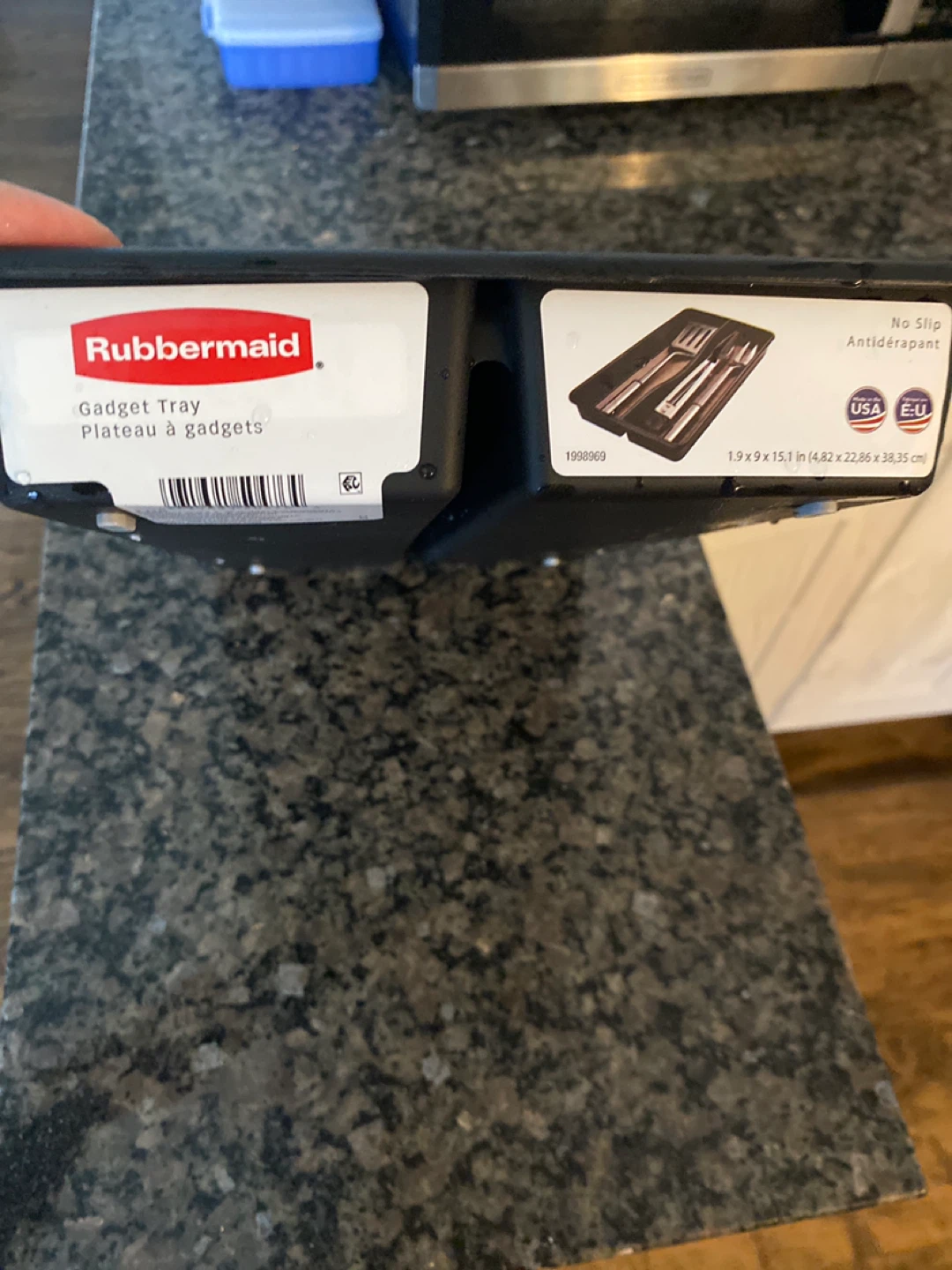 Rubbermaid Gadget Tray - 1.9 x 9 x 15.1 in - photo 2