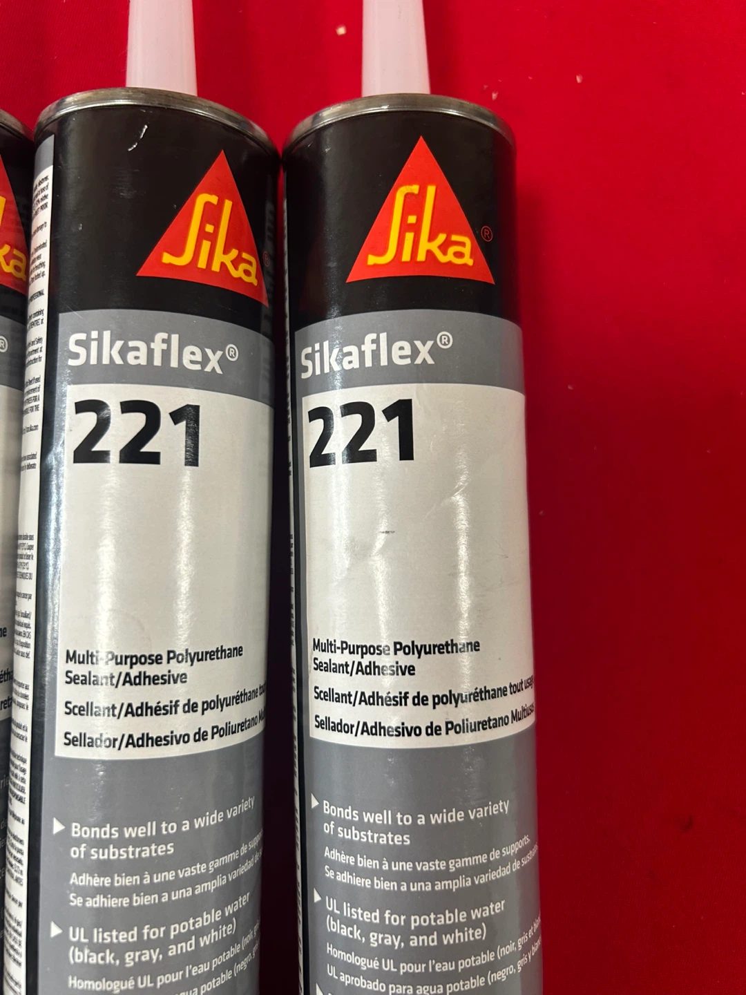 Sikaflex 221 Sealant Adhesive 5 Tubes - photo 2