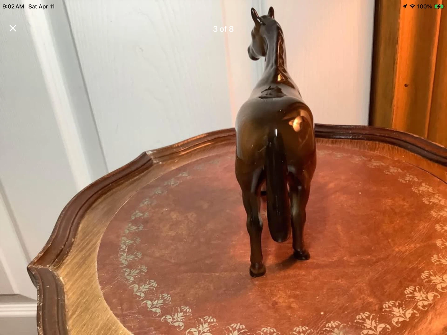 Vintage Beswick Brown Glossy Horse - photo 3