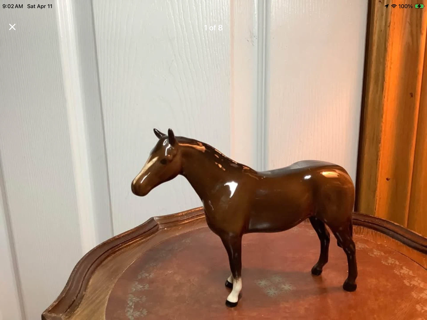 Vintage Beswick Brown Glossy Horse
