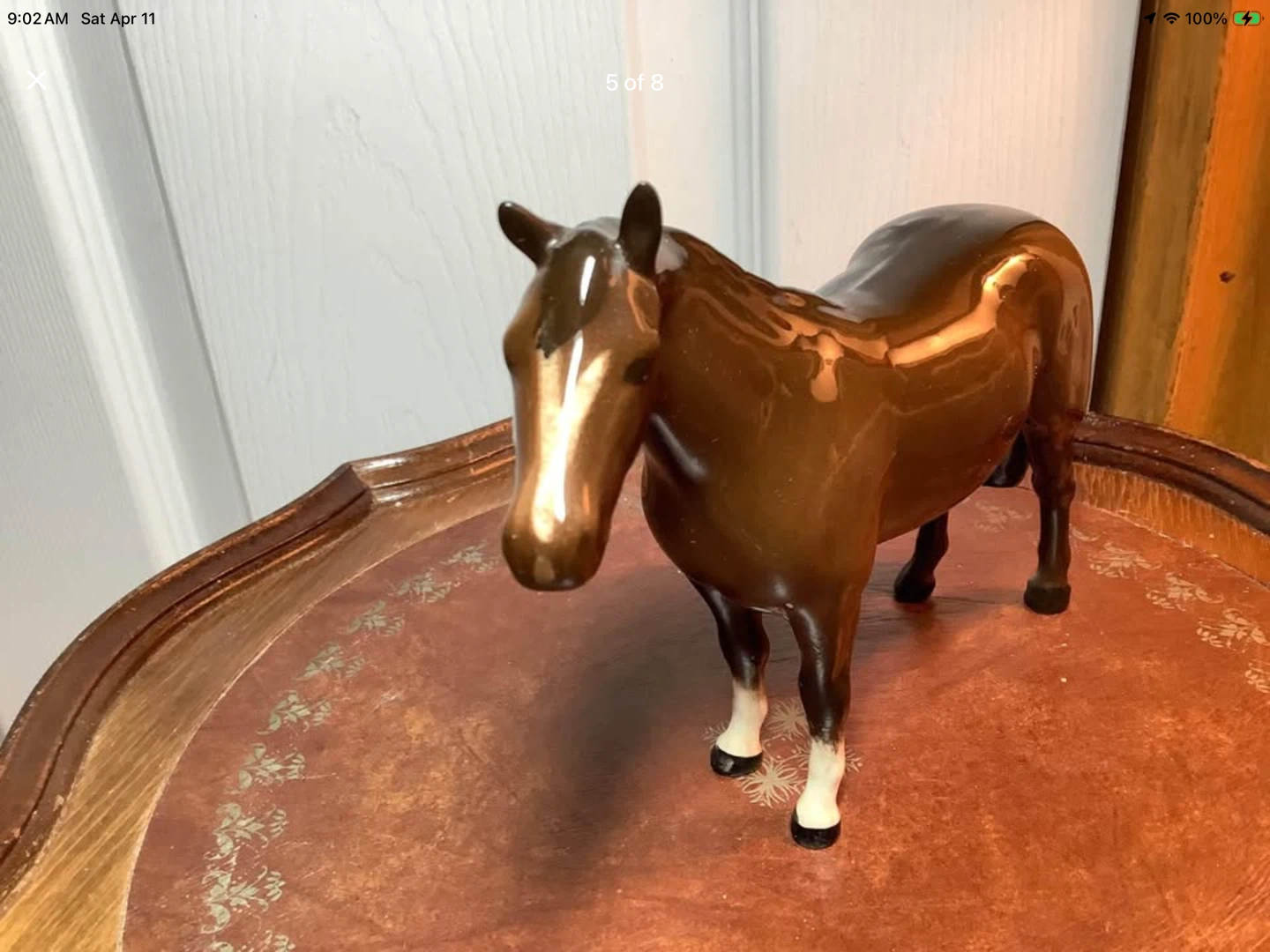 Vintage Beswick Brown Glossy Horse - photo 5