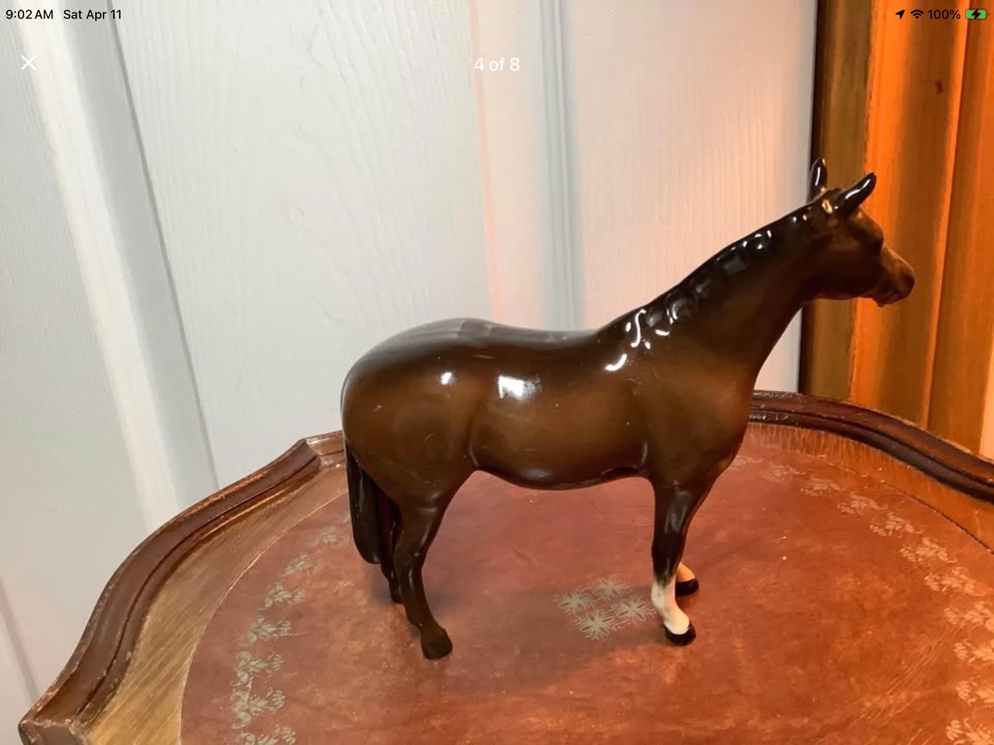 Vintage Beswick Brown Glossy Horse - photo 4