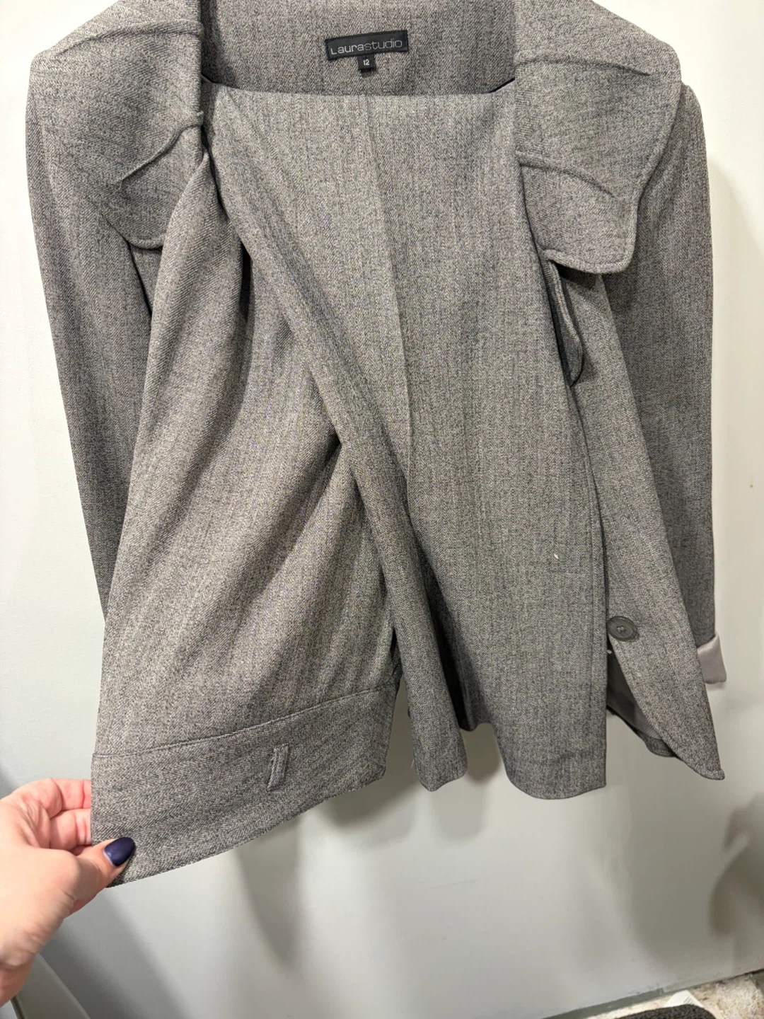 Laura Studio Grey Suit - Size 12 - photo 2
