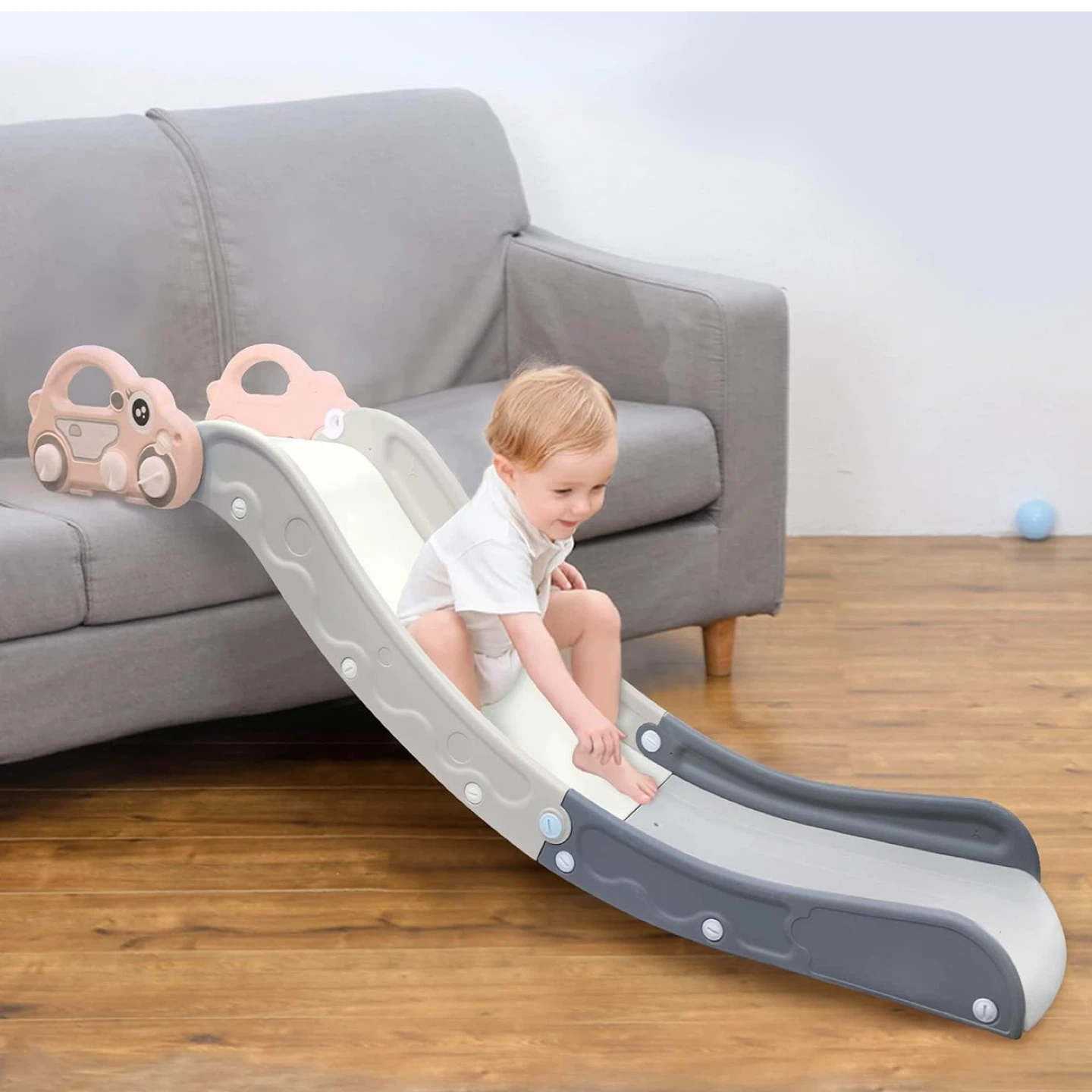 Toddler Sofa Slide Indoor Climbing Slide for Kids | Easy Assembl - photo 4