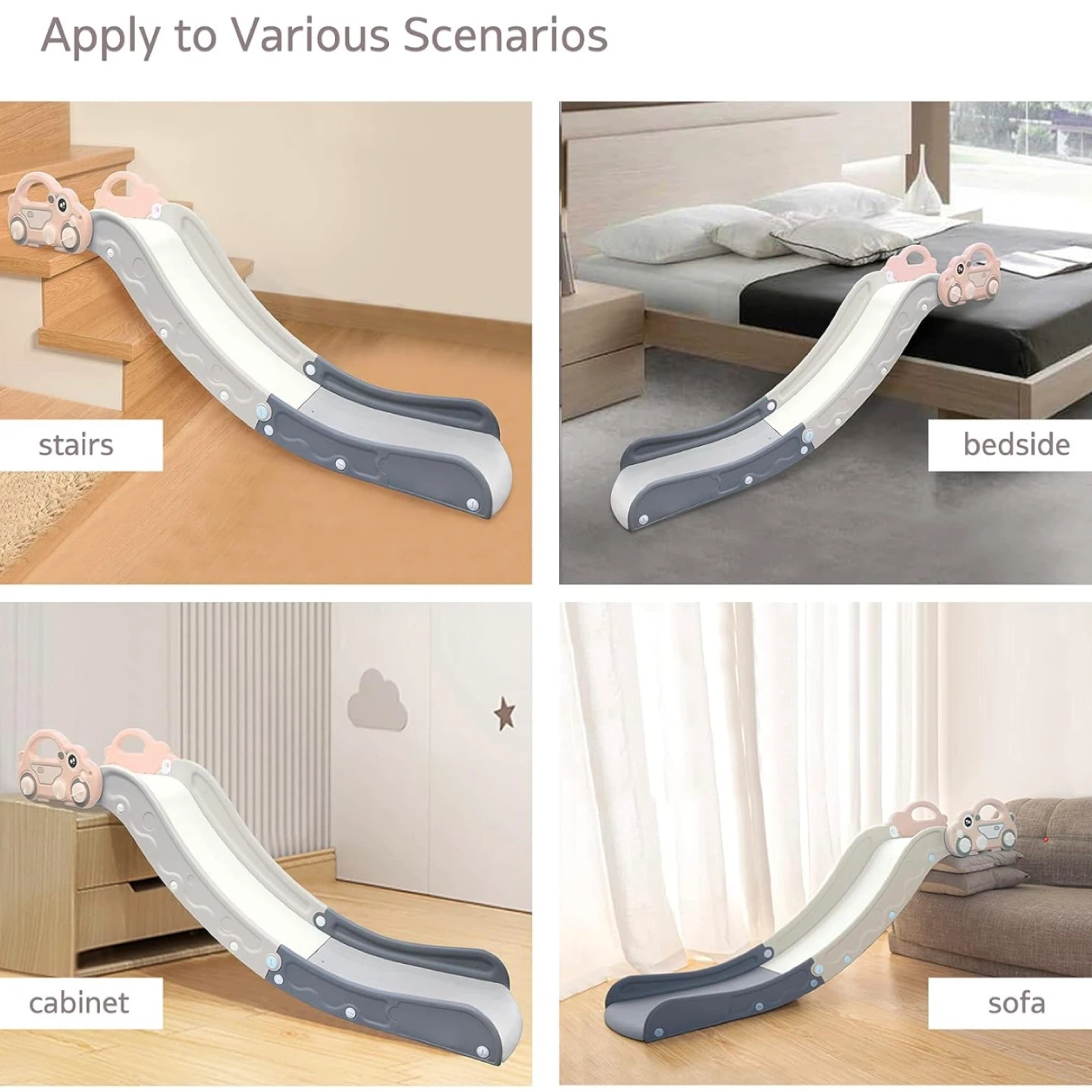 Toddler Sofa Slide Indoor Climbing Slide for Kids | Easy Assembl - photo 2